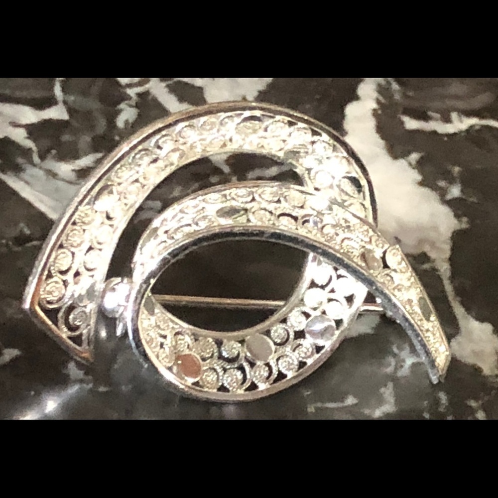 Vintage Sterling Brooch